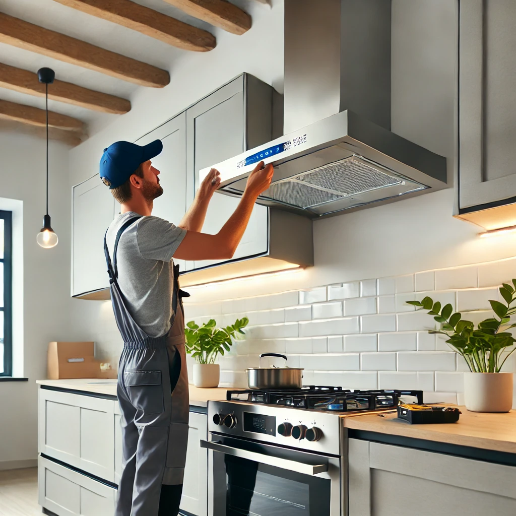 professional chimney hood fan installers